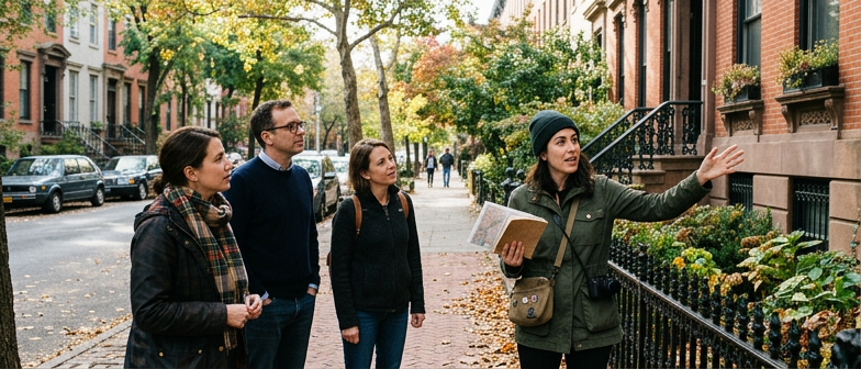 Neighborhood Walking Tour Planning for Local Landmarks and Hidden Gems
