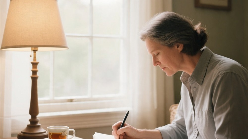 Using a Journal as a Place Where Thoughts Can Settle